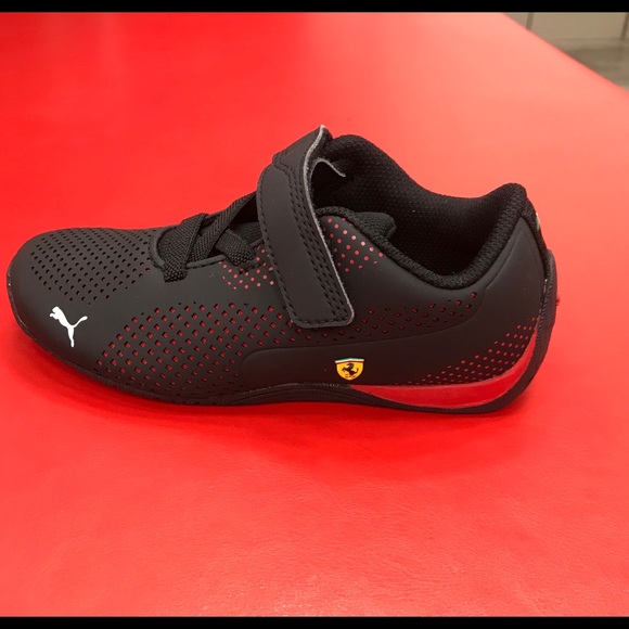 Last One - Puma Ferrari SF kids boy shoe Motorsport toddler size - Picture 3 of 6